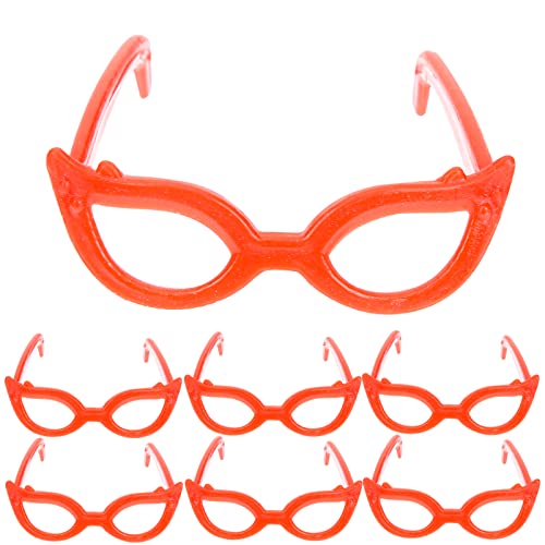 VICASKY 100st Puppenbrille Für Puppen Puppenkleidung Puppensachen Realistische Babypuppe Puppenspielzeug Zubehör Für Babypuppen Wiedergeborene Babypuppen Gläser Sonnenbrillen Rot Plastik VICASKY 100st Puppenbrille Für Puppen Puppenkleidung Puppensachen Realistische Babypuppe Puppenspielzeug Zubehör Für Babypuppen Wiedergeborene Babypuppen Gläser Sonnenbrillen Rot Plastik von VICASKY