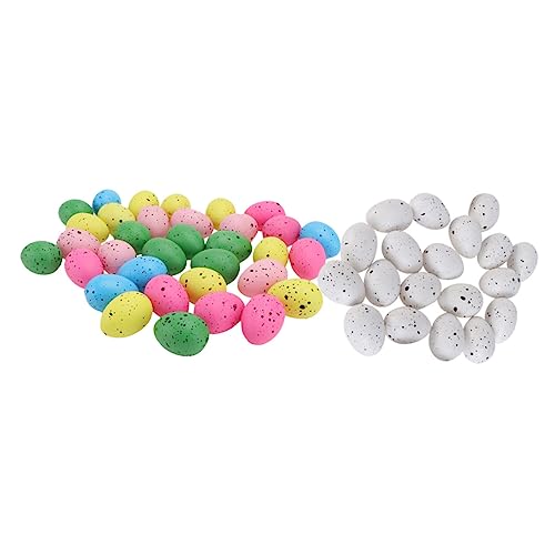 VICASKY 100st Simulations Vogel Eier Eierkorb Eier Basteln Künstliche Vogelnester Kreatives Osterei Kreatives Simulationsei Ostern Requisiten Gefälschte Ei-Requisiten Plastik VICASKY 100st Simulations Vogel Eier Eierkorb Eier Basteln Künstliche Vogelnester Kreatives Osterei Kreatives Simulationsei Ostern Requisiten Gefälschte Ei-Requisiten Plastik von VICASKY