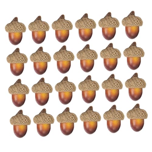 VICASKY 100st Weihnachtsdekoration Eicheln Eichel Ornamente Kürbisse Basteln Halloween-vasenfüller Herbstdeko Für Zu Hause Künstliche Früchte Eichel Mini Eichel Schaum Dark Brown VICASKY 100st Weihnachtsdekoration Eicheln Eichel Ornamente Kürbisse Basteln Halloween-vasenfüller Herbstdeko Für Zu Hause Künstliche Früchte Eichel Mini Eichel Schaum Dark Brown von VICASKY