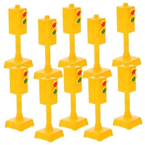VICASKY 10 Stück Kinderspielzeug Ampelmodell Realistische Simulation Der Ampel Aus Abs-Material Für Kuchendekorationen Und Partygeschenke VICASKY 10 Stück Kinderspielzeug Ampelmodell Realistische Simulation Der Ampel Aus Abs-Material Für Kuchendekorationen Und Partygeschenke von VICASKY