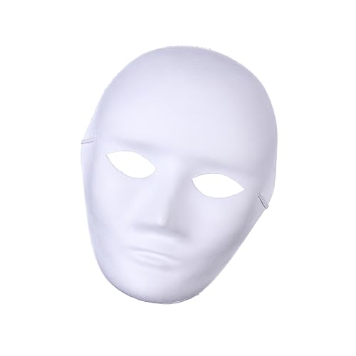 VICASKY 10St Halloween-Kostüme für Erwachsene halloween costume halloween kleidung Pappmaché-Masken in großen Mengen bemalbares Gesicht weihnachtsdeko Kostüme für Paare Halloweenkostüm von VICASKY
