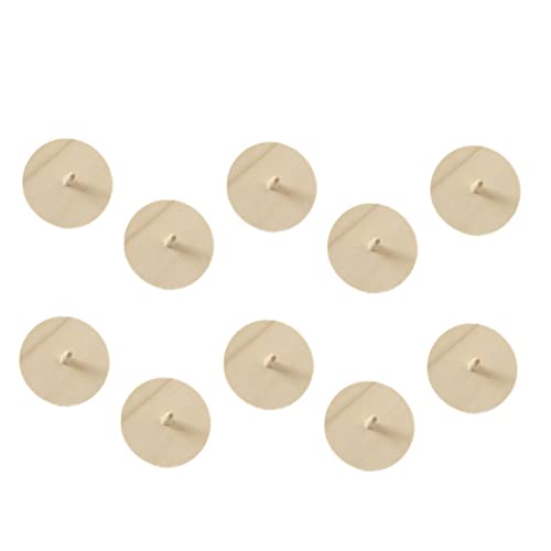 VICASKY 10St Kinderspielzeug bastelset basteln für Children Toys bastel Material kinderknallzeug Kid Toys Oberteile für Kinderkreisel unfertiges Oberteil Hölzern Beige VICASKY 10St Kinderspielzeug bastelset basteln für Children Toys bastel Material kinderknallzeug Kid Toys Oberteile für Kinderkreisel unfertiges Oberteil Hölzern Beige von VICASKY