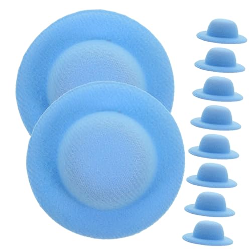 VICASKY 10 Stücke Mini Spielzeug Puppe Dekorationen Handwerk Hut Requisiten Für Jungen Und Mädchen von VICASKY