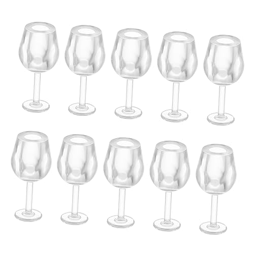 VICASKY 112 Miniatur-weingläser Für Puppenhaus 10er-Set Tassen Küchenspielzeug Für Puppenhauszubehör VICASKY 112 Miniatur-weingläser Für Puppenhaus 10er-Set Tassen Küchenspielzeug Für Puppenhauszubehör von VICASKY