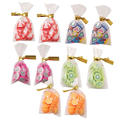 VICASKY 10St Miniatur-Süßigkeiten- mini süssigkeiten Miniature Food Küchendekoration Miniatur-Süßigkeiten-Ornament Mini-Süßigkeit Küche Food-Modell Kinderspielzeug Gummi von VICASKY