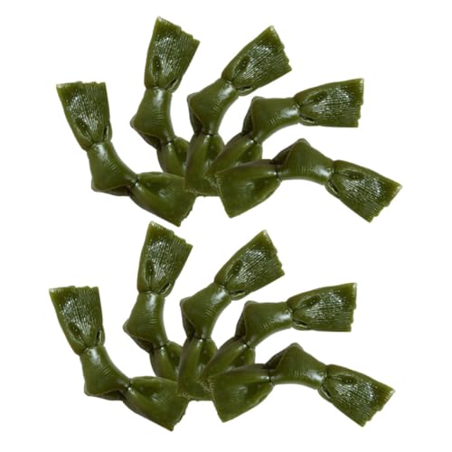 VICASKY 10St Modell mit Seetangknoten im Freien vorgeben klein simuliertes Mini-Essen Lebensmittelverzierung aus Kunststoff Mini-Essensdekoration Food-Modell PVC Green VICASKY 10St Modell mit Seetangknoten im Freien vorgeben klein simuliertes Mini-Essen Lebensmittelverzierung aus Kunststoff Mini-Essensdekoration Food-Modell PVC Green von VICASKY