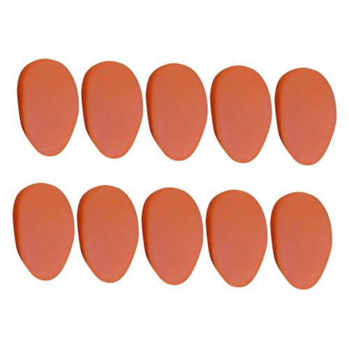 VICASKY 10St Schinkenscheiben interaktives Kochspielzeug Künstliche Wurststücke Wurstscheiben Hot-Dog-Modell künstlicher Hamburger PVC Coffee von VICASKY