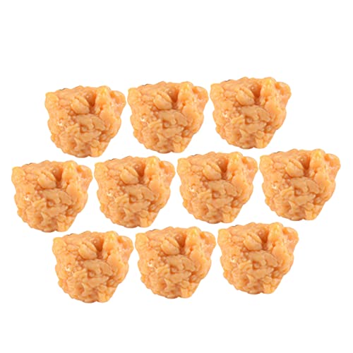 VICASKY 10 Stücke Lebensmittel Simulierte Huhn Für Hühner Für Küche VICASKY 10 Stücke Lebensmittel Simulierte Huhn Für Hühner Für Küche von VICASKY