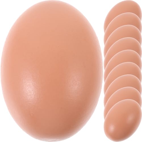 VICASKY 10St Simuliertes Ei-DIY-Kinderspielzeug für Toys jucarii pentru copii Party-Ei-Dekorationen Spielzeugeier künstliche Eier zum Dekorieren gefälschtes Ei Holz VICASKY 10St Simuliertes Ei-DIY-Kinderspielzeug für Toys jucarii pentru copii Party-Ei-Dekorationen Spielzeugeier künstliche Eier zum Dekorieren gefälschtes Ei Holz von VICASKY