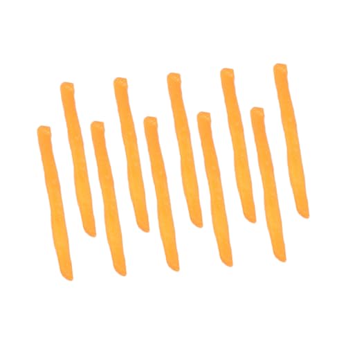 VICASKY 10St gefälschte Pommes Frites Essensdekor Walkers Pommes Frites gefälschte Chicken-Burger Fritten Faux-Pommes-Frites-Modell Lebensmittelsimulation Pommes Frites PVC Orange VICASKY 10St gefälschte Pommes Frites Essensdekor Walkers Pommes Frites gefälschte Chicken-Burger Fritten Faux-Pommes-Frites-Modell Lebensmittelsimulation Pommes Frites PVC Orange von VICASKY