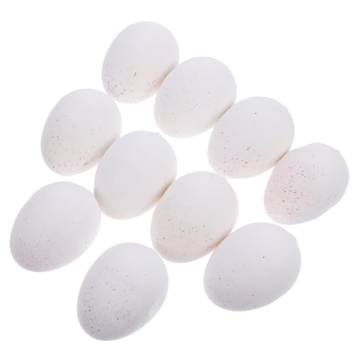 VICASKY 10St nachgeahmte Eier Inkubatoren für Pfannkuchen Fritteuse Eierringe Hersteller Activity für aktivity für gefälschte Eiermodelle künstliche Eierdekoration Schaum VICASKY 10St nachgeahmte Eier Inkubatoren für Pfannkuchen Fritteuse Eierringe Hersteller Activity für aktivity für gefälschte Eiermodelle künstliche Eierdekoration Schaum von VICASKY