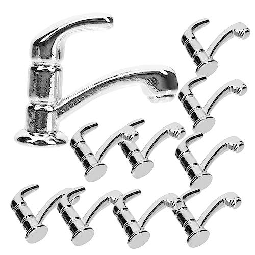 VICASKY 10Stücke Modelle Für DIY Dekoration Wasserspielzeug Für Miniaturhäuser Zubehör Für Spielzeugküchen Kreative Foto Requisiten Maßstab Silberfarben VICASKY 10Stücke Modelle Für DIY Dekoration Wasserspielzeug Für Miniaturhäuser Zubehör Für Spielzeugküchen Kreative Foto Requisiten Maßstab Silberfarben von VICASKY