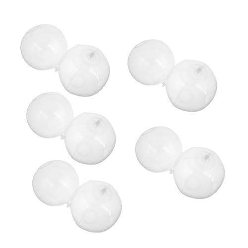 VICASKY 10pcs Klare Aufblasbare Strand Ball Beach Party Wasserspiele DIY Party Dekorationen Kinder Schwimmball Outdoor Spielzeug Schwimmen von VICASKY