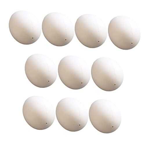 VICASKY 10st Bemalte Eier Mini-eier Dekorbehälter Schwimmbad Eierspender Eierhalter -ostereier Osterei Diy-ostereier Eierspielzeug Partydekorationen Plastik Weiß VICASKY 10st Bemalte Eier Mini-eier Dekorbehälter Schwimmbad Eierspender Eierhalter -ostereier Osterei Diy-ostereier Eierspielzeug Partydekorationen Plastik Weiß von VICASKY