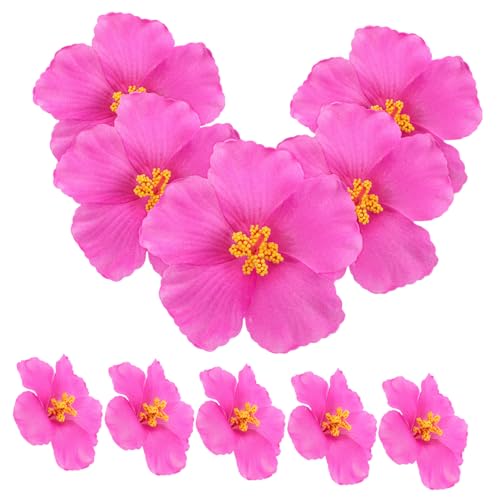 VICASKY Künstliche Hibiskusblüten Zur Dekoration 10er-Pack Künstliche Hibiskusblüten Realistischer Eva-Hibiskus Zum Basteln Tropische Partydekoration Und Lebendig VICASKY Künstliche Hibiskusblüten Zur Dekoration 10er-Pack Künstliche Hibiskusblüten Realistischer Eva-Hibiskus Zum Basteln Tropische Partydekoration Und Lebendig von VICASKY