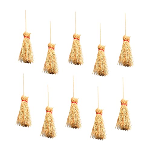 VICASKY 10st Mini Besen Besen Puppenhausbesen Spielzeugbesen Mini-hausbesen Mini-broms Mikrolandschaftsdekor Simulierte Besen Kinderspielzeug Simulierter Besen Mini-möbelmodell Buche Khaki VICASKY 10st Mini Besen Besen Puppenhausbesen Spielzeugbesen Mini-hausbesen Mini-broms Mikrolandschaftsdekor Simulierte Besen Kinderspielzeug Simulierter Besen Mini-möbelmodell Buche Khaki von VICASKY