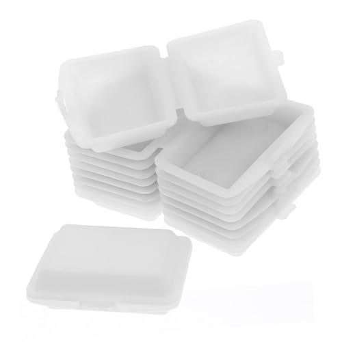 VICASKY Miniatur-Lunchbox Für Puppen 10 Stück Mini- -lunchboxen Maßstab 112 Miniatur-Takeaway-Box-Set VICASKY Miniatur-Lunchbox Für Puppen 10 Stück Mini- -lunchboxen Maßstab 112 Miniatur-Takeaway-Box-Set von VICASKY