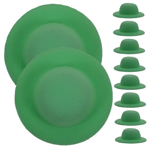 VICASKY Realistisches Mini-puppenhut-Spielzeug 10 Stück Mini-hüte Zum Basteln Für Heimdekoration Klassenzimmer-projekte von VICASKY