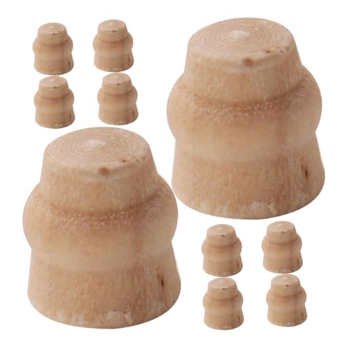 VICASKY Mini-möbelbeine 10 Stück Mini-tischbeine Miniatur-heimtextilien Für Puppenhauszubehör von VICASKY