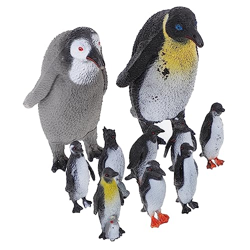 VICASKY Pinguin Spielzeug Weiche Arche Spielzeug Pinguin 10pcs Kinder Erkenntnis Spielzeug Simulierte Tier Spielzeug von VICASKY