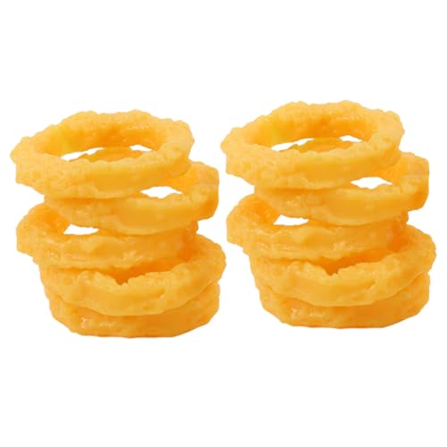 VICASKY 10st Simulierter Tintenfischring Orangefarbenes Küchenspielzeug Schüssel Künstlich Essen Gefälscht Echte Zitrone Lebensmittelspielzeug Limonadenstand Prop Essen PVC VICASKY 10st Simulierter Tintenfischring Orangefarbenes Küchenspielzeug Schüssel Künstlich Essen Gefälscht Echte Zitrone Lebensmittelspielzeug Limonadenstand Prop Essen PVC von VICASKY