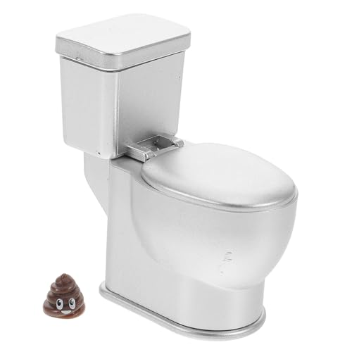 VICASKY Puppenhaus Dekorationzubehör 12 Maßstab Realistische Geräuschfunktion Silbernes Design Ideales Zubehör Für Rollenspiele Und Miniatur Szenen Perfektes Accessoire Für Puppen Und Mini Häuser von VICASKY