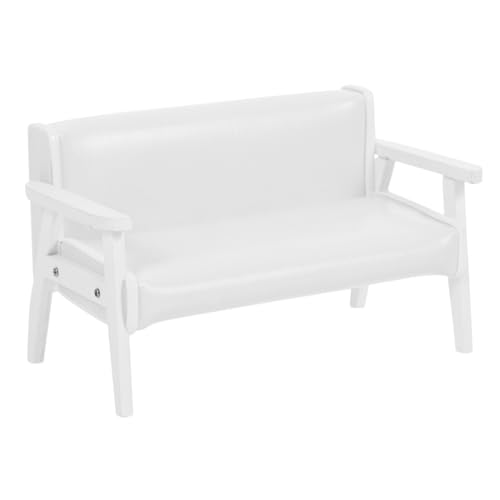 VICASKY Puppenhausmöbel 12 Mini Sofa Chair Für Puppenhaus Dekoration Und Zubehör Puppenmöbel Holz von VICASKY