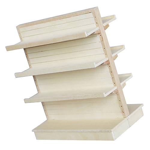 VICASKY 12 Miniatur Holzregal Für Puppenhaus DIY Supermarktregal Spielzeugmöbel Miniatur Einrichtung Für Kinderzimmer Und Rollenspiele VICASKY 12 Miniatur Holzregal Für Puppenhaus DIY Supermarktregal Spielzeugmöbel Miniatur Einrichtung Für Kinderzimmer Und Rollenspiele von VICASKY