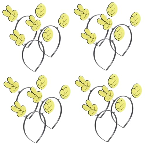 VICASKY 12 Stck. Teiliges Haarband Lustige Handzeichen Design Kreativer Haarschmuck Damen Party Kopfschmuck für Geburtstag Cosplay Weihnachten Festlicher Look VICASKY 12 Stck. Teiliges Haarband Lustige Handzeichen Design Kreativer Haarschmuck Damen Party Kopfschmuck für Geburtstag Cosplay Weihnachten Festlicher Look von VICASKY