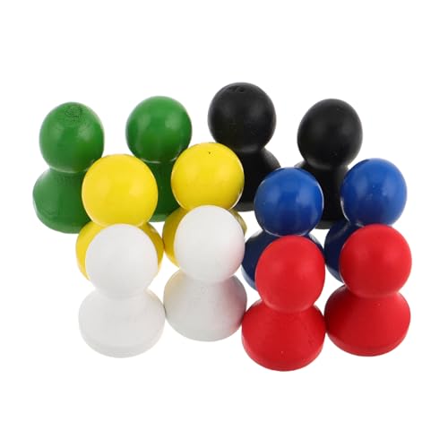 VICASKY 12 Stück Brettspielschachzubehör Gehen Schachperlen Schach Flugschach Schachspielzubehör Gehen Sie Schachzubehör Schachbrett Schach Gehen Schachstein Lotusbaum von VICASKY