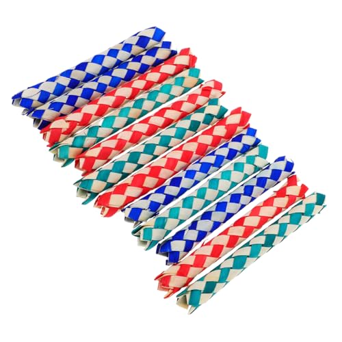 VICASKY 12 Stück Fingerfallen Für Vögel Und Papageien, Klassisches Bambus-fingerfallen, Chinesisches Bambus-DIY-Spielzeug Für Kinderpartys, Goodie-Bag-füller, Kauspielzeug Für Vögel Und VICASKY 12 Stück Fingerfallen Für Vögel Und Papageien, Klassisches Bambus-fingerfallen, Chinesisches Bambus-DIY-Spielzeug Für Kinderpartys, Goodie-Bag-füller, Kauspielzeug Für Vögel Und von VICASKY