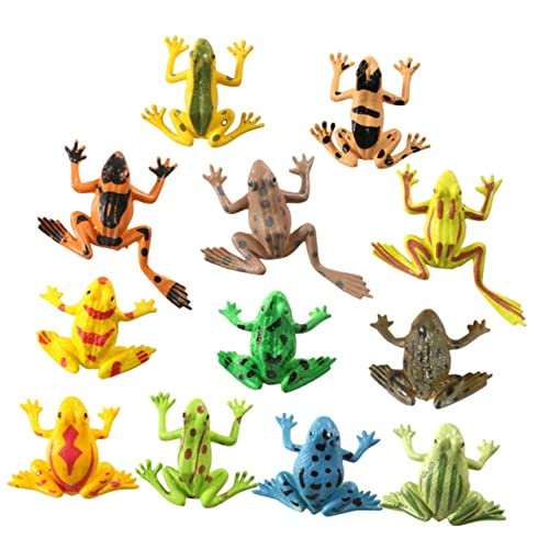 VICASKY 12 Stück Frosch-Modell Spielzeugfrosch Pool Aufblasbar Aufblasbare Wasserspielmatte Spielzeugboote Zum Im Wasser Miniaturfrösche Wasserspielzeug Kinderspielzeug PVC VICASKY 12 Stück Frosch-Modell Spielzeugfrosch Pool Aufblasbar Aufblasbare Wasserspielmatte Spielzeugboote Zum Im Wasser Miniaturfrösche Wasserspielzeug Kinderspielzeug PVC von VICASKY