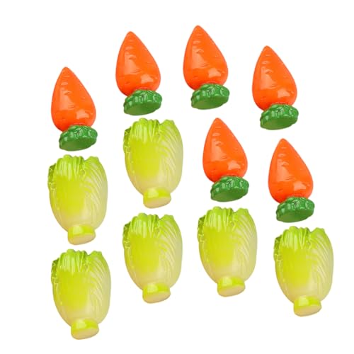 VICASKY 12 Stücke Künstliche Gemüse Modelle Restaurant Simulation Set Gefälschte Küche Decor Pädagogisches Werkzeuge von VICASKY
