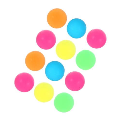 VICASKY 12 Stück Leuchtende Elastische Springbälle aus Synthetischem Gummi für Bunte Nachtlicht Bouncy Balls mit Mattierter Oberfläche Langlebige Spielbälle für Party und Spaß VICASKY 12 Stück Leuchtende Elastische Springbälle aus Synthetischem Gummi für Bunte Nachtlicht Bouncy Balls mit Mattierter Oberfläche Langlebige Spielbälle für Party und Spaß von VICASKY