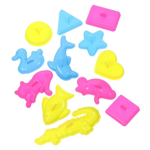 VICASKY 12 Stück Sandformen Sandförmchen Sandkasten Zufällige Farbe VICASKY 12 Stück Sandformen Sandförmchen Sandkasten Zufällige Farbe von VICASKY