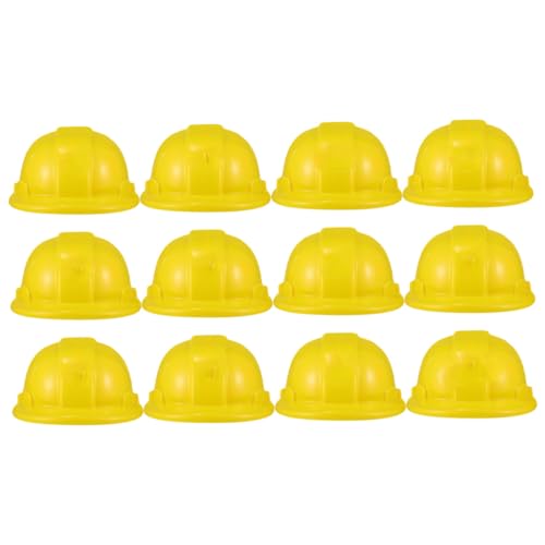 VICASKY 12 Stück Teiliges Bauhelm aus Robustem Kunststoff Flexible Passform für Lange Tragedauer als Party Mitgebsel für Jungen und Mädchen bei Kostüm und Geburtstagsfeiern VICASKY 12 Stück Teiliges Bauhelm aus Robustem Kunststoff Flexible Passform für Lange Tragedauer als Party Mitgebsel für Jungen und Mädchen bei Kostüm und Geburtstagsfeiern von VICASKY