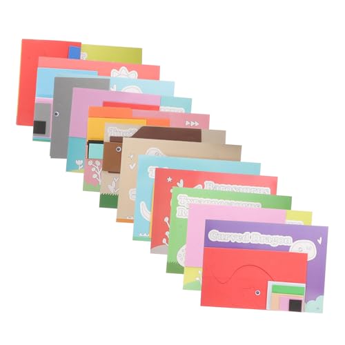 VICASKY 12 Stück Teiliges Dinosaurier Puzzle Sticker Tierpuzzle Lernspielzeug Eva Material DIY Bastelset Fördert Logisches Feinmotorik Hand Auge Koordination von VICASKY