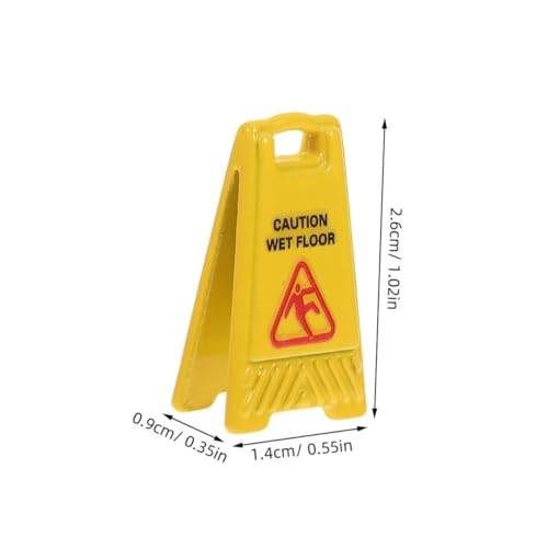 VICASKY 12 Stück Teiliges Miniatur Warnschilder Vorsicht Rutschgefahr für Puppenhaus Realistische Wet Floor Signs Fördert Sicherheitsbewusstsein und Kreatives Rollenspiel VICASKY 12 Stück Teiliges Miniatur Warnschilder Vorsicht Rutschgefahr für Puppenhaus Realistische Wet Floor Signs Fördert Sicherheitsbewusstsein und Kreatives Rollenspiel von VICASKY