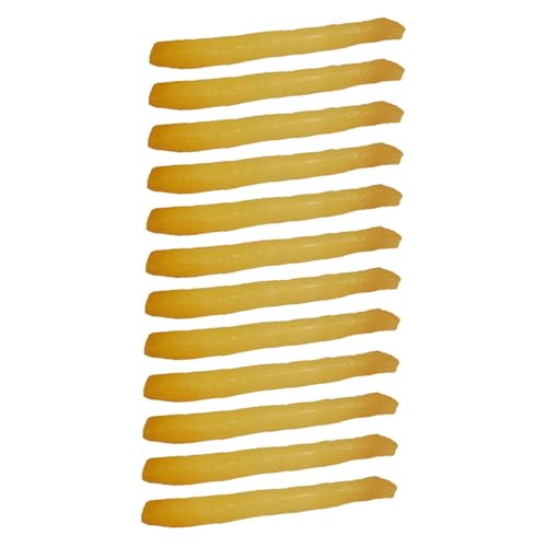 VICASKY 12 Stück Teiliges Realistische Pommes Frites Modelle aus Umweltfreundlichem Glatte Oberfläche als Fotorequisiten Haushaltsdekoration und Pädagogisches Geeignet VICASKY 12 Stück Teiliges Realistische Pommes Frites Modelle aus Umweltfreundlichem Glatte Oberfläche als Fotorequisiten Haushaltsdekoration und Pädagogisches Geeignet von VICASKY