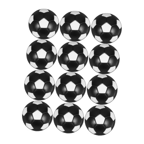 VICASKY 12 Stück Tischfußball Ersatzbälle Tischfußball Ausrüstung Mini Fußball Tischfußball Ersatzteile Tischfußball Ersatzbälle Tischplatte Tischfußball Fußballtisch Teile Schwarz VICASKY 12 Stück Tischfußball Ersatzbälle Tischfußball Ausrüstung Mini Fußball Tischfußball Ersatzteile Tischfußball Ersatzbälle Tischplatte Tischfußball Fußballtisch Teile Schwarz von VICASKY