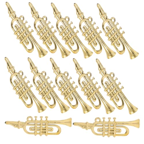 VICASKY 12 Stücke Dekoration Musik Weihnachten Girlande Mini Mini Kranz Kränze Ornamente Für Baum Baum Zubehör Girlanden Goldene Kunststoff VICASKY 12 Stücke Dekoration Musik Weihnachten Girlande Mini Mini Kranz Kränze Ornamente Für Baum Baum Zubehör Girlanden Goldene Kunststoff von VICASKY