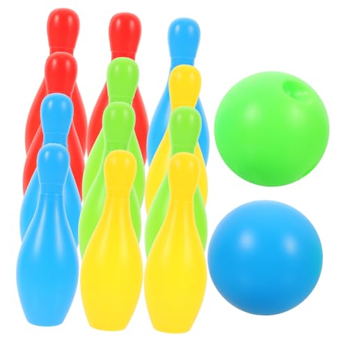 VICASKY 12-teiliges Bowling-spielzeugset Für Kinder – Umweltfreundliches Babyspielzeug Für Kleinkinder Interaktive Eltern- -aktivitätsspiele Und Sicher Für Kinder VICASKY 12-teiliges Bowling-spielzeugset Für Kinder – Umweltfreundliches Babyspielzeug Für Kleinkinder Interaktive Eltern- -aktivitätsspiele Und Sicher Für Kinder von VICASKY