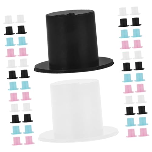 VICASKY 120st Mini-hutdekoration Mini-Sombrero Kleiner Zylinder Mini-weihnachtsmützen Miniatur-weihnachtsmütze Minihüte Zum Basteln Kleine Hüte Mini-Zylinder Plastik Wiederverwendbar VICASKY 120st Mini-hutdekoration Mini-Sombrero Kleiner Zylinder Mini-weihnachtsmützen Miniatur-weihnachtsmütze Minihüte Zum Basteln Kleine Hüte Mini-Zylinder Plastik Wiederverwendbar von VICASKY