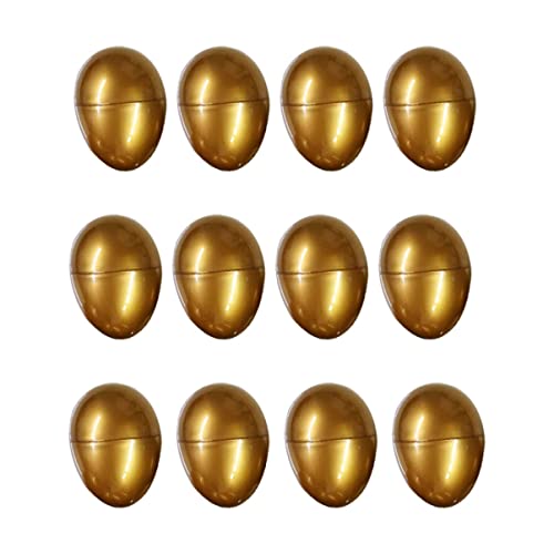 VICASKY 12St Gacha Plüsch golden Ei hühner osterstreudeko easter egg cute decoration toys dekorativ -Lotterie- Ostervorräte Kinderspielzeug pp von VICASKY