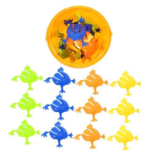 VICASKY 12St Pressspielzeug Cool Kaulquappen Kindergarten Spielzeug Kinder Springfrosch Spielzeug Mini-Spielzeug Minispielzeug für Kinder Springspielzeug Spielzeug zum Fingerdrücken von VICASKY