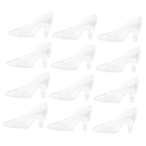 VICASKY 12st Mini-kristallhausschuh Schuhfiguren Künstliche Kronleuchter Mini-high-Heel Party Liefert Requisiten Tragbare Tasse Kleines Stahllineal Graue Requisiten Luftband Würfel Acryl VICASKY 12st Mini-kristallhausschuh Schuhfiguren Künstliche Kronleuchter Mini-high-Heel Party Liefert Requisiten Tragbare Tasse Kleines Stahllineal Graue Requisiten Luftband Würfel Acryl von VICASKY