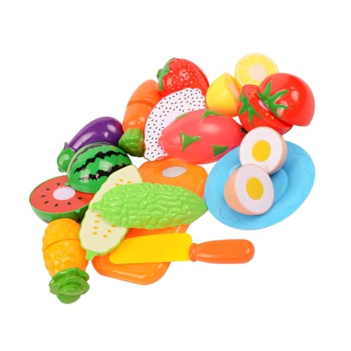 VICASKY 13 Teiliges Obst Und Gemü Schneide Set Für Pädagogisches Für Rollenspiele Und Kreative Lernaktivitäten Der Spielküche Ideal Für Und Garten VICASKY 13 Teiliges Obst Und Gemü Schneide Set Für Pädagogisches Für Rollenspiele Und Kreative Lernaktivitäten Der Spielküche Ideal Für Und Garten von VICASKY