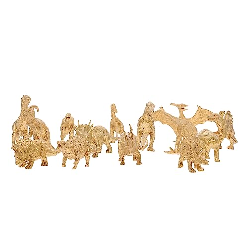 VICASKY 14Stücke Teiliges Dinosaurier Modellset Lebendige Spielzeugfiguren für Dekoration für Partys und Spielräume aus Hochwertigem Gefertigt von VICASKY