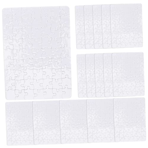VICASKY 15 Blatt Puzzle für DIY Dekoration Hitzebeständige Übertragung Leere Puzzlestücke Kreatives Bastelmaterial für Personalisierte VICASKY 15 Blatt Puzzle für DIY Dekoration Hitzebeständige Übertragung Leere Puzzlestücke Kreatives Bastelmaterial für Personalisierte von VICASKY