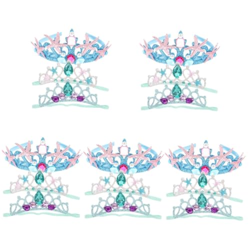 VICASKY 15 Stck. Teiliges Elastisches Mädchen Haarband mit Funkelnder Kronenform Bequemer Haarschmuck für Geburtstag Cosplay und Festliche Anlässe Dehnbar und Hautfreundlich VICASKY 15 Stck. Teiliges Elastisches Mädchen Haarband mit Funkelnder Kronenform Bequemer Haarschmuck für Geburtstag Cosplay und Festliche Anlässe Dehnbar und Hautfreundlich von VICASKY